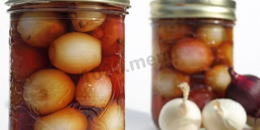 Рецепт маринованный лук на зиму