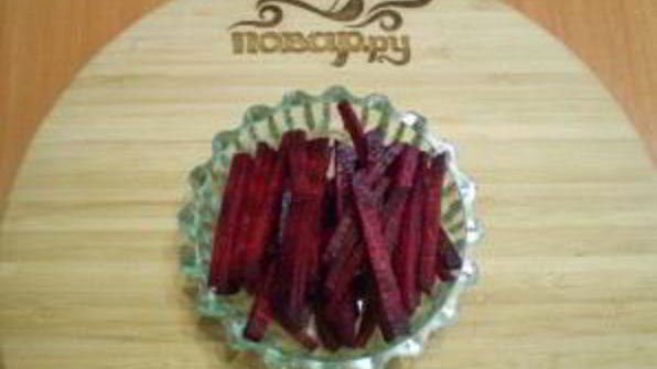 маринованный лук со свеклой на зиму