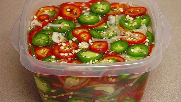 маринованный острый перец