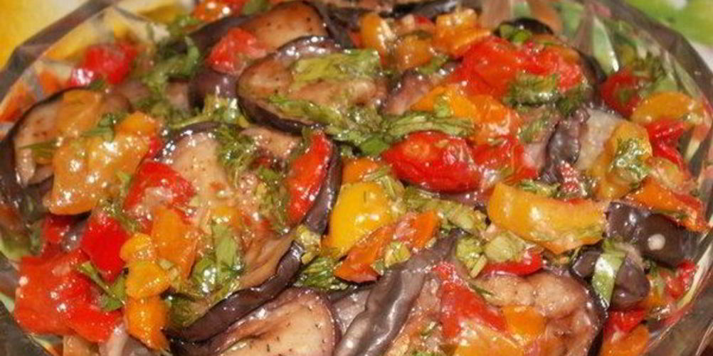 Рецепт маринованные баклажаны с овощами на закуску