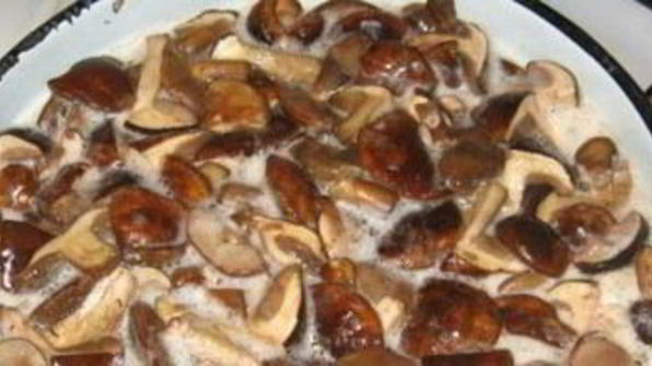 маринованные белые грибы с уксусом