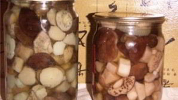 маринованные белые грибы с уксусом