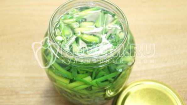 маринованные чесночные стрелки на зиму