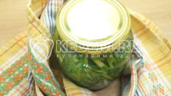 маринованные чесночные стрелки на зиму