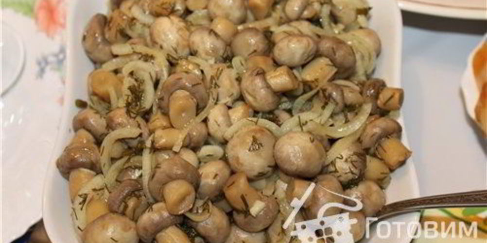 Рецепт маринованные грибочки