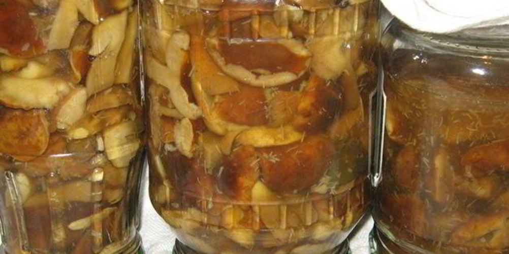 Рецепт маринованные грибы