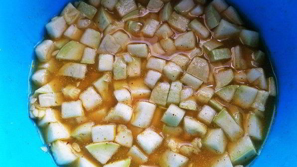 маринованные кабачки в карри