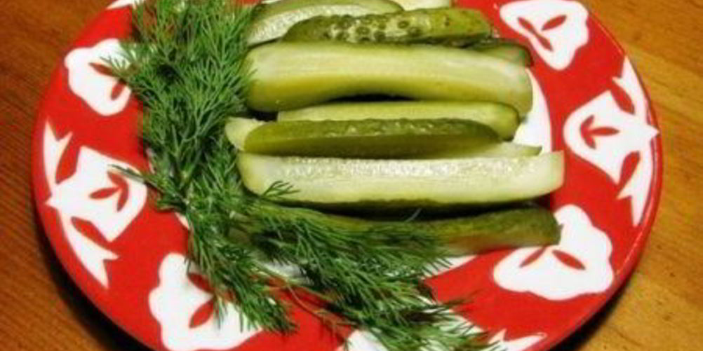 Рецепт маринованные огурцы без уксуса