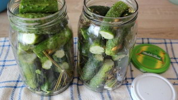 маринованные огурцы с горчицей