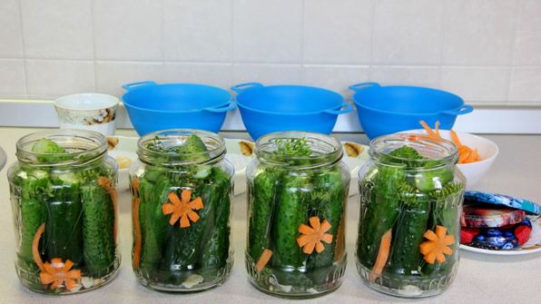маринованные огурцы стерилизованные