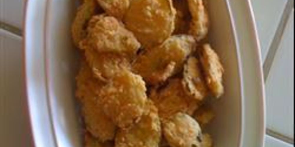 Рецепт маринованные огурцы во фритюре