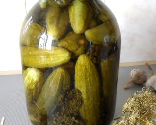 Маринованные огурцы