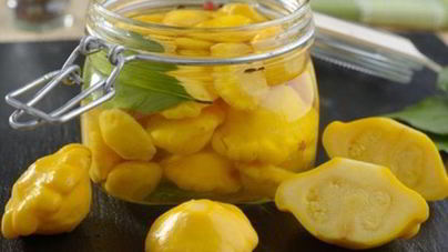 Маринованные патиссоны без закатки