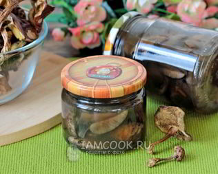 Маринованные подосиновики