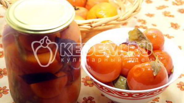 маринованные помидоры на зиму в банках с базиликом