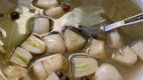 маринованные шампиньоны 4-х минутки