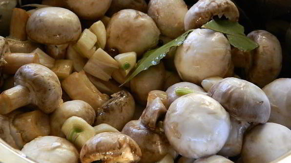 маринованные шампиньоны 4-х минутки