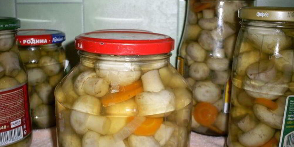 Рецепт маринованные шампиньоны новогодние