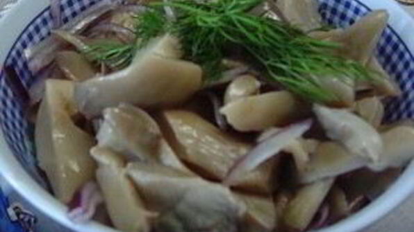 маринованные вешенки на зиму