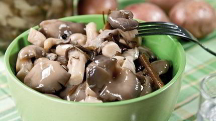 Маринованные вешенки