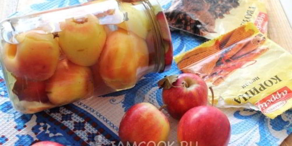 Рецепт маринованные яблоки на зиму