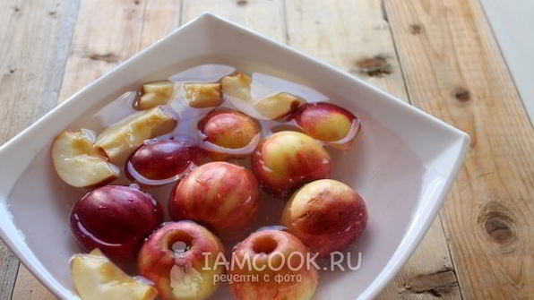 маринованные яблоки на зиму