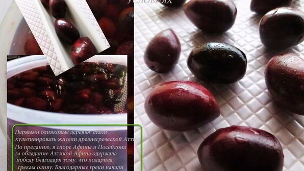 маслины домашнего маринования