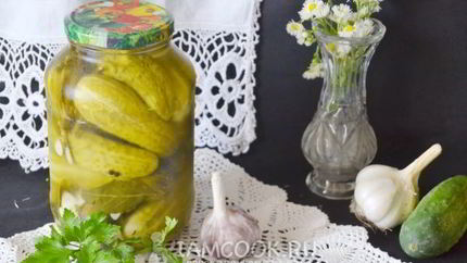 Огурцы маринованные по-болгарски