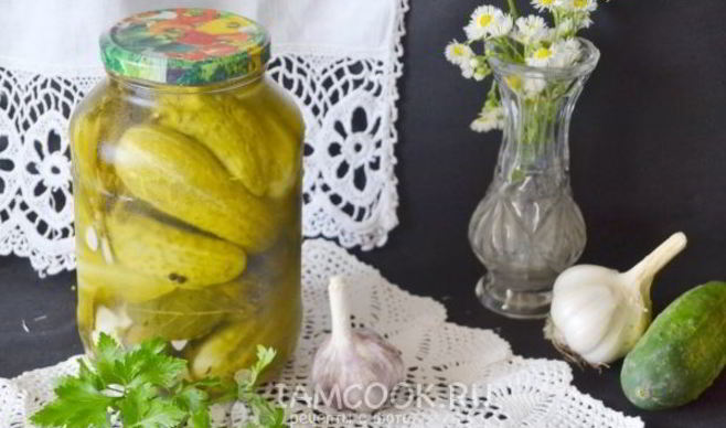 Огурцы маринованные по-болгарски
