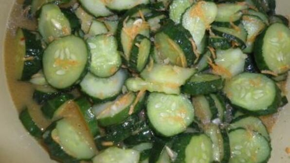 огурцы маринованные с горчицей