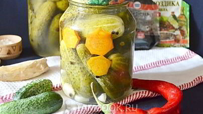 Огурцы сладкие маринованные на зиму