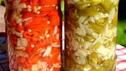 Острый перец маринованный на зиму