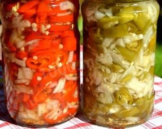 Острый перец маринованный на зиму