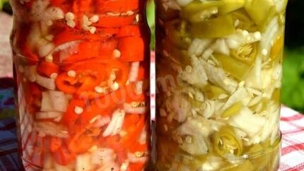 Острый перец маринованный на зиму