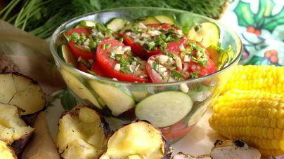 Овощи суточного маринования