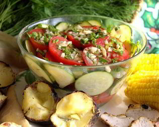 Овощи суточного маринования