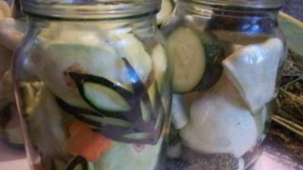 патиссоны, маринованные быстро