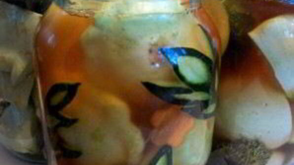 патиссоны, маринованные быстро