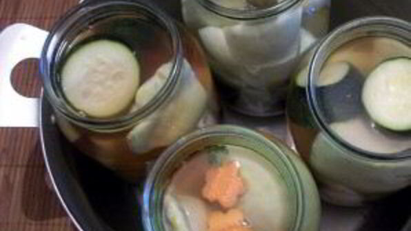 патиссоны, маринованные быстро