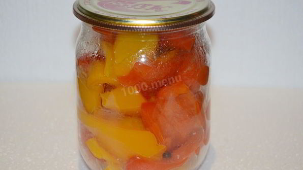 перец болгарский на зиму дольками маринованный