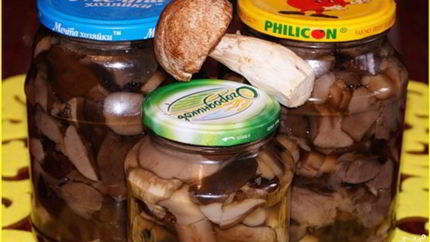 Подберезовики маринованные
