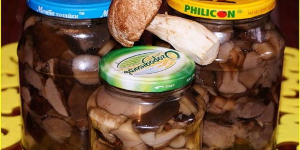 Рецепт подберезовики маринованные