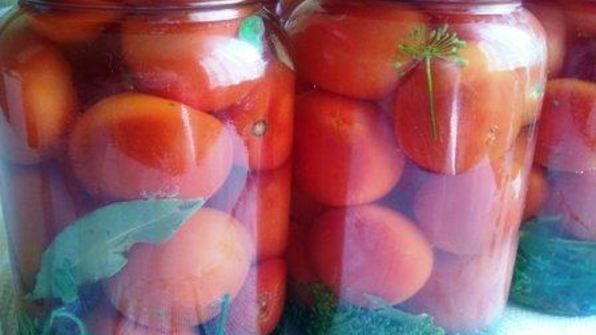 помидоры маринованные с базиликом