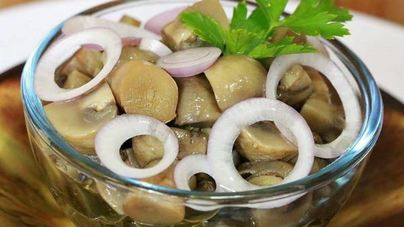 Вкусные маринованные шампиньоны