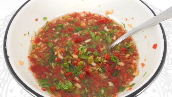 зеленые помидоры маринованные кусочками