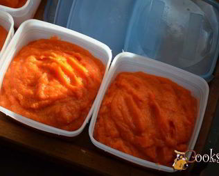 Морковное пюре на зиму