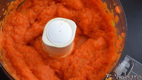 морковное пюре на зиму