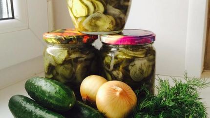 Огурцы по-норвежски на зиму