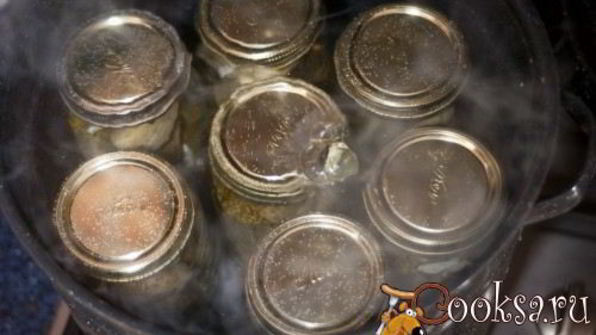 огурцы с чесноком и укропом на зиму