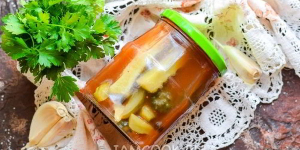 Рецепт огурцы с томатным соусом на зиму